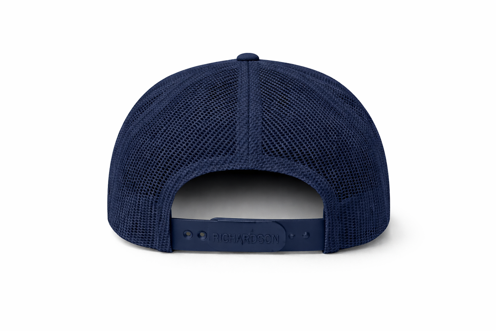 732 Trucker Hat Navy Hawks